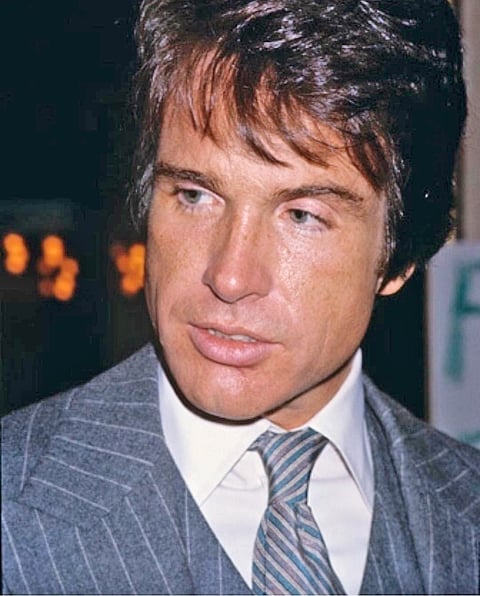 PHOTOGRAPH COURTESY of fb/Warren Beatty
Warren Beatty in the 1970s.