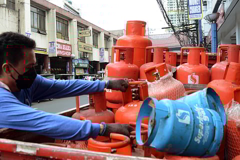 LIQUEFIED petroleum gas prices may rise next month due to inventory issues, according to the Department of Energy. | PHOTOGRAPH BY AL PADILLA FOR THE DAILY TRIBUNE@tribunephl_al