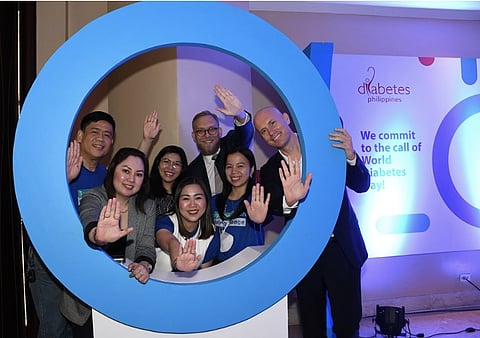 Officials of Novo Nordisk express their full support to Diabetes Philippines. | Photograph courtesy of Novo Nordisk