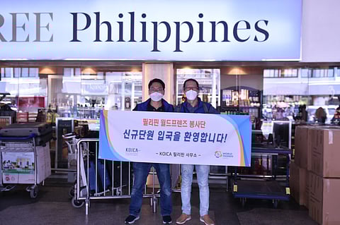 THE first batch of volunteers from South Korea has been deployed to resume assistance in education and public administration. | photographs courtesy of embassy of korea in the philippines