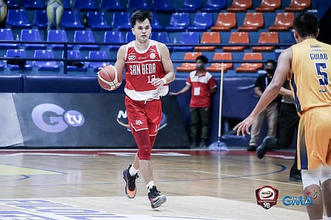 San Beda forward-center JB Bahio PHOTOGRAPH COURTESY OF NCAA