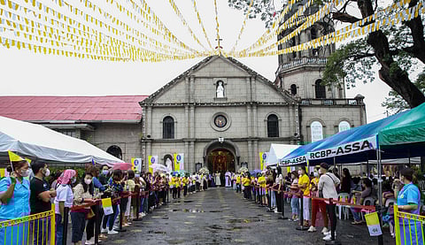 APOSTOLIC Nuncio to the Philippines Archbishop Charles John Brown and Pasig Diocese Bishop Mylo Hubert Vergara presided over the conferment of the status Minor Basilica to the historic Archdiocesan Shrine of St. Anne in Taguig City. | PHOTOGRAPHS COURTESY OF ARCHDIOCESAN PARISH OF ST. ANNE