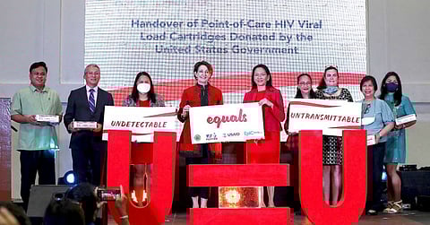U.S. donates year’s worth of HIV tests