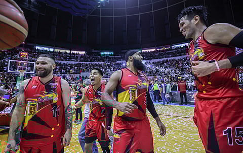 The Beermen and the Tropang Giga will participate in the inaugural Champions Week in which the winner will get to take home $250,000 – or nearly P14 million. Photo by Rio Deluvio