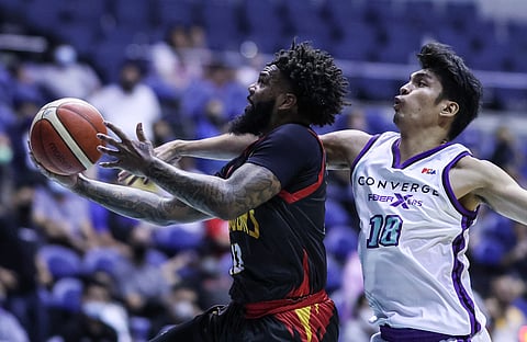 Myles Powell and the Bay Area Dragons are the biggest thorns in Rain or Shine’s path in the playoffs of the PBA Commissioner’s Cup. Photo by Rio Deluvio