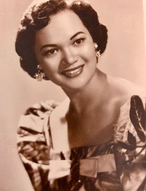 Sylvia La Torre, dubbed Queen of Kundiman and First Lady of Philippine Television, was a coloratura soprano and graduated from the University of Santo Tomas Conservatory of Music with a major in Voice and minor in Piano.