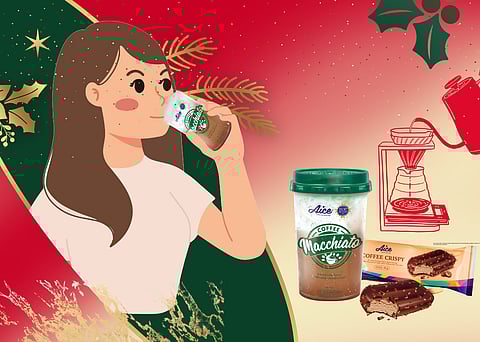Photographs courtesy of Aice
GIVE yourself a holiday treat like Aice Coffee Macchiato.