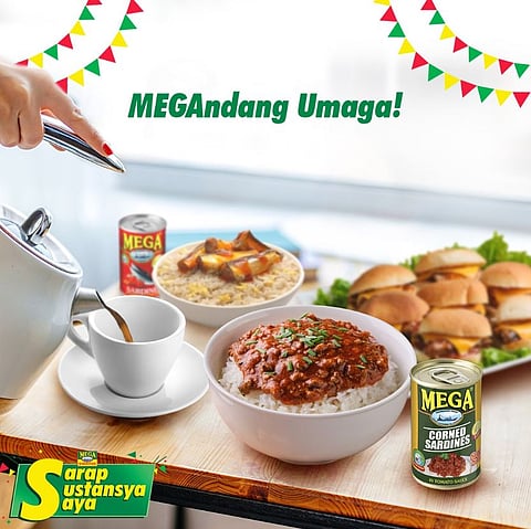 Mega Sardines are a breakfast staple.