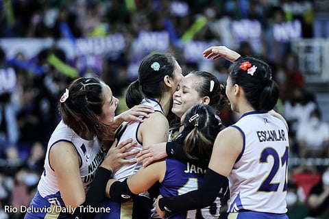The NU Lady Bulldogs assert their dominance both in the UAAP and the Shakey’s Super League. Photo courtesy of Rio Deluvio
