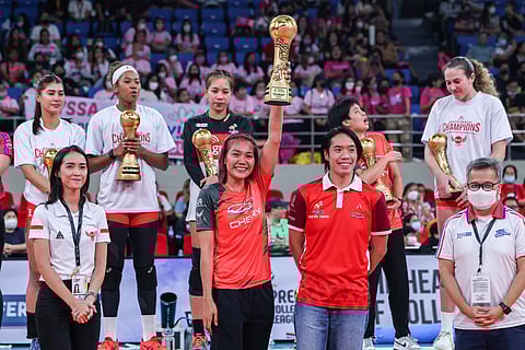 MYLENE Paat and Chery Tiggo are tipped to be a force to be reckoned with when the brand-new season of the PVL fires off in February. Photo by Rio Deluvio