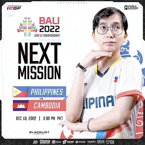 PHOTOGRAPH COURTESY OF SIBOL FACEBOOK
Johnmar ‘OhMyV33nus’ Villaluna is tipped to lead Blacklist in its title defense in the M4 Mobile Legends World Championship.