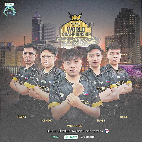 PHOTOGRAPH COURTESY OF OMEGA FACEBOOK
OMEGA Esports is pumped up to represent the country in the Call of Duty: Mobile World Championship from 15 to 18 December in North Carolina.
