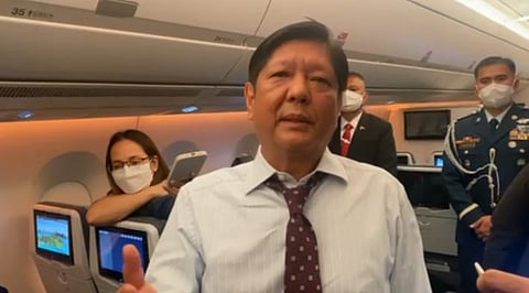 President Bongbong Marcos | Photo courtesy of Malacañang Press Corps