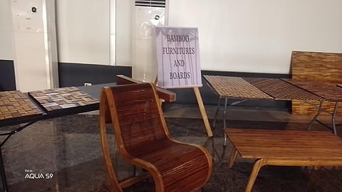 Engineered bamboo made into furniture is one high-dollar earner for the country and increases the income of people involved in the industry. | photographs by Elmer Recuerdo for the daily tribune