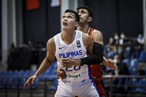 Justine Baltazar is expected to be chased by Converge if ever he decides to join the PBA Annual Rookie Draft. Photo courtesy of FIBA