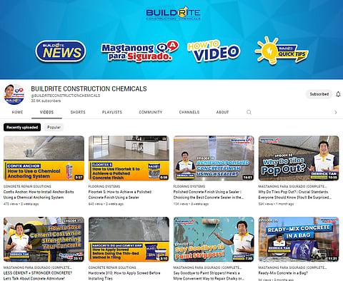 Bringing construction chemical products closer to people