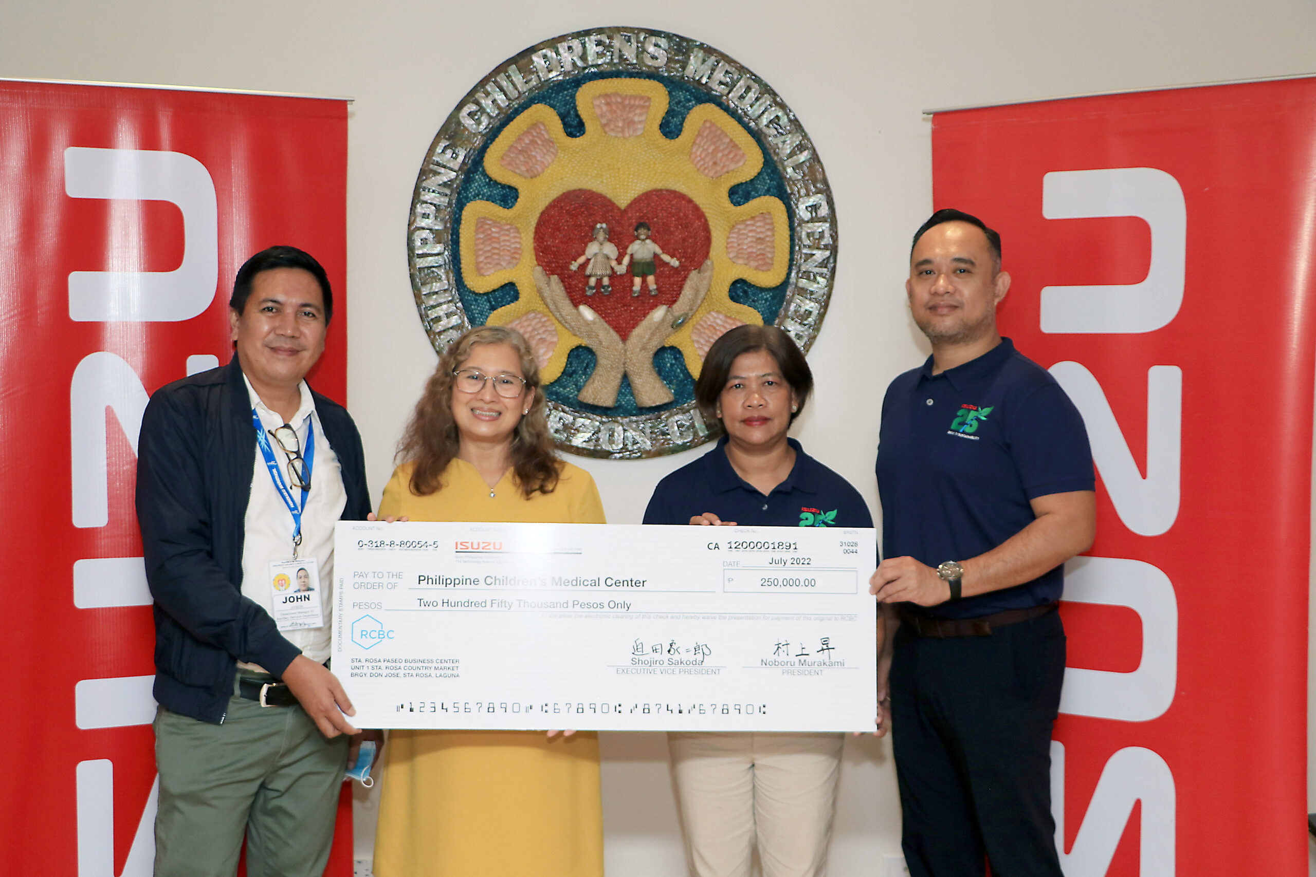 PHOTOGRAPH COURTESY OF IPC
(FROM left) PCMC executives: Atty. John Ayson, department manager ancillary services; Dra. Cecilia Gan, deputy executive director for hospital support and services meet IPC executives: Imelda Bernas, assistant vice president for administration and Robert Carlos, sales assistant division head.