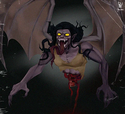 Filipino mythical creature, ‘Manananggal.’ | PHOTOGRAPH COURTESY OF BENILDE THEATER ARTS