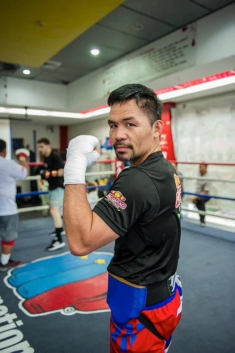 Pacquiao: Training is in my DNA