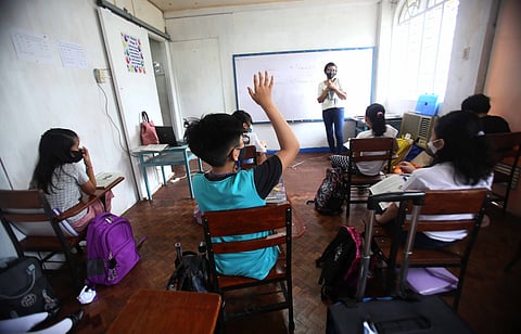 THE return of face-to-face classes in the wake of the pandemic has been considered the biggest accomplishment of the Department of Education. | daily tribune file photo