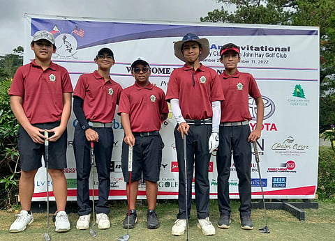 Photograph courtesy of Ryan tambalque
MEMBERS of the Royal Northwoods team (from left): Team captain Santino Alfonso Pineda, Rajah Crisostomo, Patrick Gene Tambalque, Zach Villaroman and Tristan Jefferson Padilla.