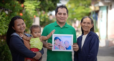 Photograph courtesy of Grab
Joebert wishes to be reunited with his mother after 21 years.