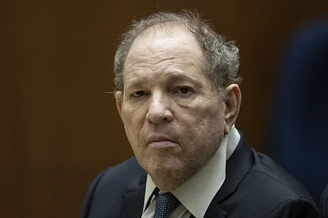 Former film producer Harvey Weinstein (Photo by POOL / GETTY IMAGES NORTH AMERICA / Getty Images via AFP)