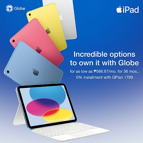 Globe offers new iPad Pro, iPad
