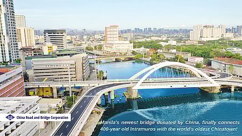 Manila’s newest bridge finally connects 400-year old Intramuros with the world’s oldest Chinatown in Binondo!
