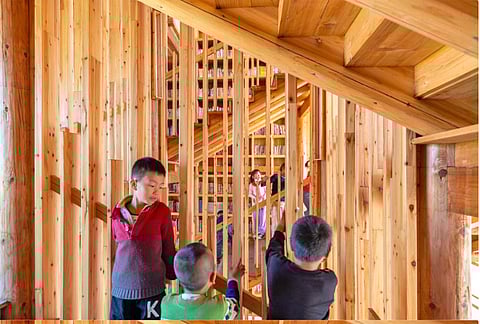 WORLD Interior of the
Year: Pingtan Children
Library in Hunan, China.