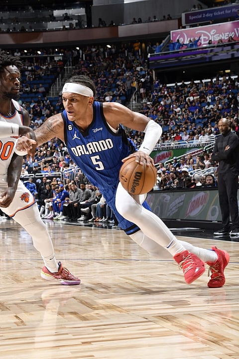 Paolo Banchero will be sorely missed if he doesn’t suit up for Italy in the 2023 FIBA World Cup in Manila. Photo by Fernando Medina / NBAE / Getty Images / Getty Images via AFP