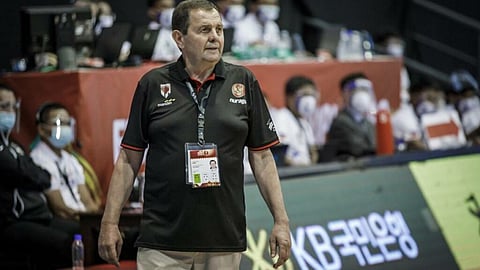 Former Gilas Pilipinas head coach Rajko Toroman is bringing his expertise back on Philippine soil. (Photo from FIBA)