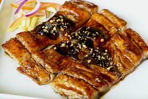 photograph courtesy of Vicky Pacheco
Bangus belly.