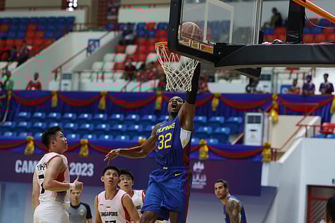 Photograph Courtesy of SEAG POOL | JUSTIN Brownlee will return for another tour of duty when Gilas Pilipinas campaigns in the 19th Asian Games in Hangzhou, China.
