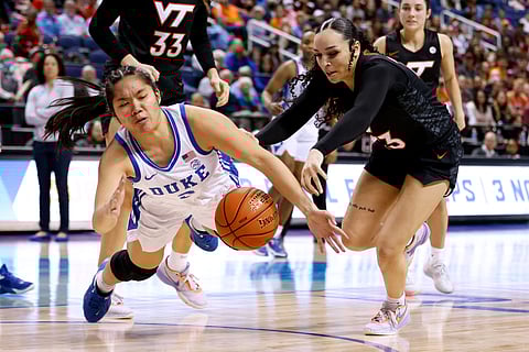 LANCE KING/AGENCE FRANCE-PRESSE
VANESSA de Jesus is set to play as a naturalized player when Gilas Pilipinas women squad sees action in the FIBA Women’s Asia Cup 2023 next month.