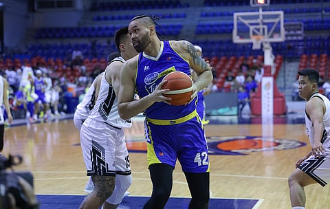 James Laput comes away with a double-double performance to power Magnolia past Blackwater.