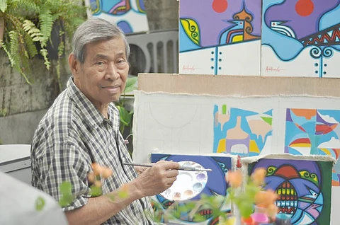 PHOTOGRAPH COURTESY Abdulmari Imao Facebook Page | National Artist for Visual Arts Abdulmari Asia Imao
