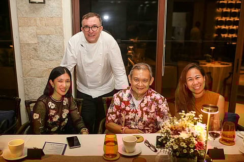 Photographs Courtesy of anya resort marketing department | Mylene Mendoza, AHG director for Communications, chef Chele Gonzalez, Jojo Silvestre and Carol Laguna, Corporate Wellness and Spa director of Nyama Wellnesss by AHG.