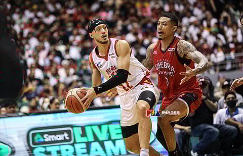 Kobey Lam of Bay Area (being guarded by Jaime Malonzo) is one of the key players of the squad in last season's PBA Commissioner's Cup campaign. (Photo by PBA Media Bureau)