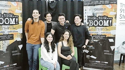 (FROM left) Jef Flores, Khalil Ramos, Vien King, Reb Atadero, Kayla Rivera and Tanya Manalang.