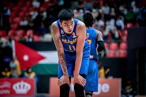 KAI Sotto's chances of playing for Gilas Pilipinas in the FIBA World Cup remains hanging in the balance. PHOTOGRAPH courtesy of FIBA