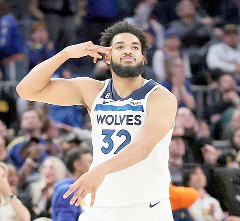 KARL-ANTHONY Towns will be a match-up problem for Gilas Pilipinas' big men. | EZRA SHAW/AGENCE FRANCE-PRESSE