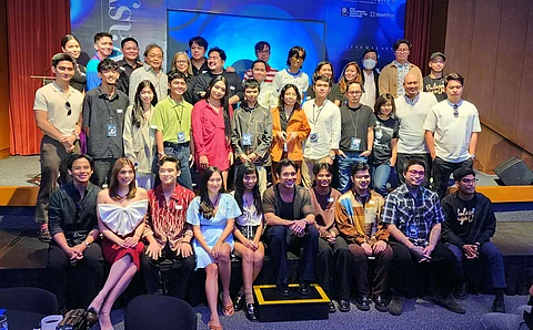 The filmmakers and some of the actors of entries in this year's Cinemalaya film festival. | Photograph by Roel Hoang Manipon for the daily tribune