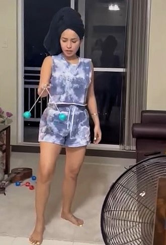 (Screenshot from Jelai Andres' video on Instagram)