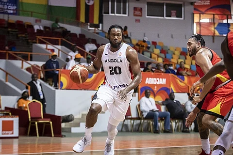 Bruno Fernando is tipped to be the focal point of the Angolan attack in the FIBA Basketball World. FIBA PHOTO