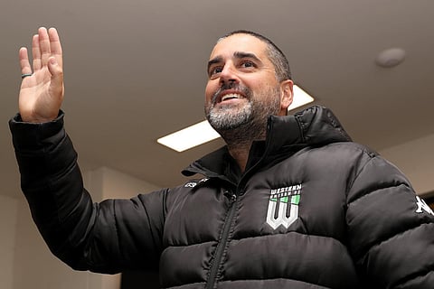 Philippine women's football coach Mark Torcaso