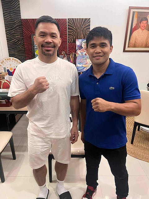 Pacquiao to Tapales: Use footwork vs Inoue
