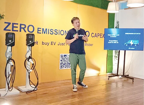PHOTOGRAPH COURTESY OF MOBER
Dennis Ng, CEO of Mober.