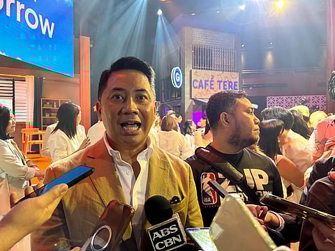 During the ‘GCash x Fuse: Borrow for Tomorrow’ grand celebration, Fuse CEO Tony Isidro speaks to media to discuss a nano-loan offer called ‘GSakto.” | Photograph courtesy of GCASH