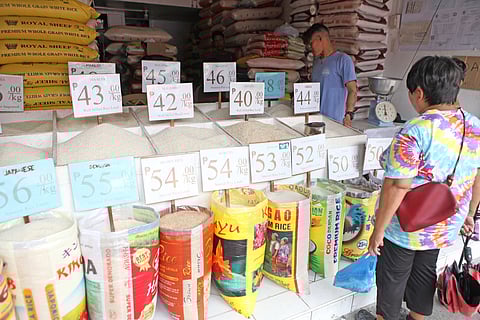 Presyo ng bigas sa Mandaue City sa Cebu, bumaba